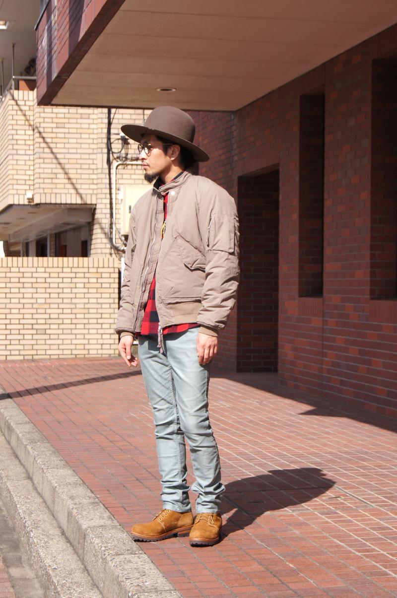 nonnative - POLICEMAN PUFF BLOUSON.