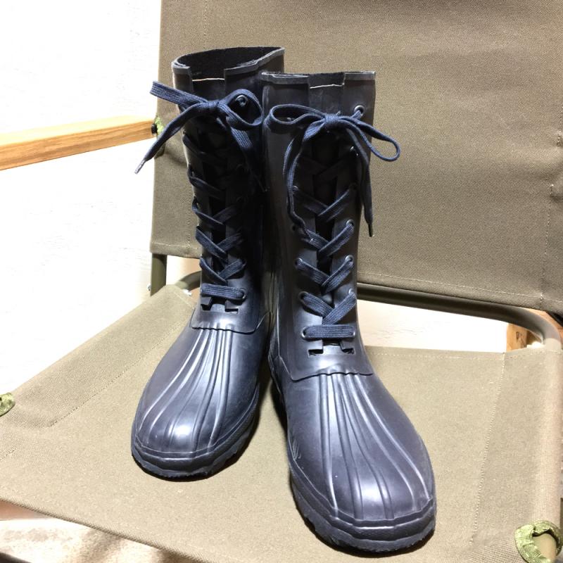  KAPTAIN SUNSHINE / Lace-up Rain Boots 