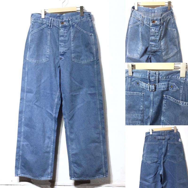 Anachronorm/ʥΡ | BLEACH DENIM A/N Trousers Color:Indigo