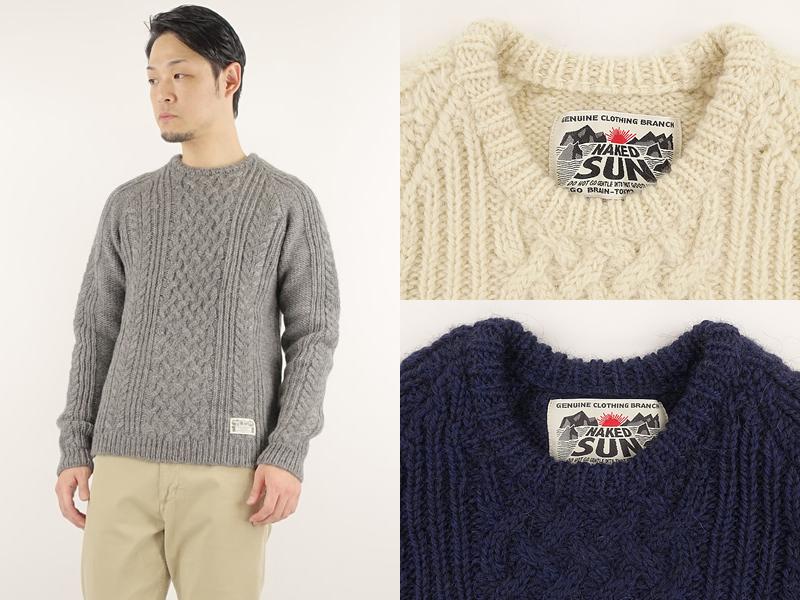 NAKED SUN3G FISHERMAN SWEATER / եå㡼ޥ󥻡(19,980)