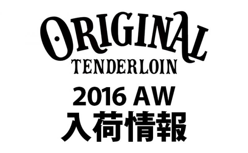 TENDERLOIN ƥ 10/31 پ!16AW 