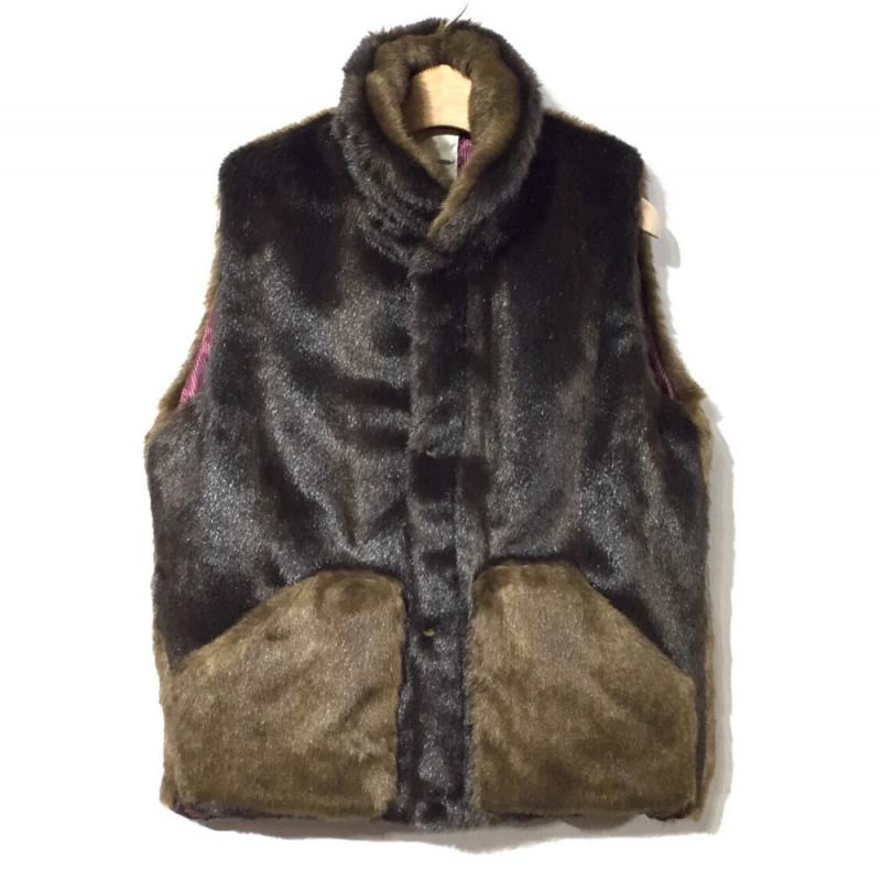  Voo/ | REVIVE FUR VestColor:Charcoal