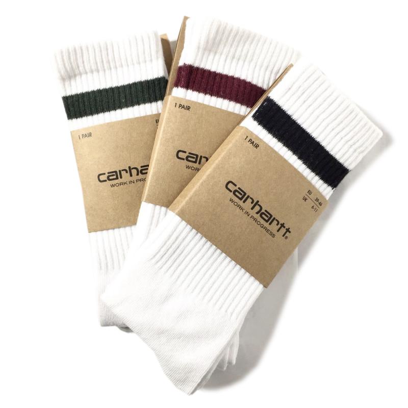 Carhartt WIP/ϡWIP | COLLEGE SocksColor:White/BlackWhite/ChantiWhite/Laurel