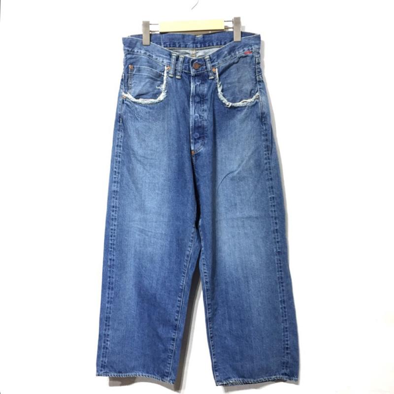Anachronorm/ʥΡ | WASHED DENIM Baggy JeanColor:Indigo