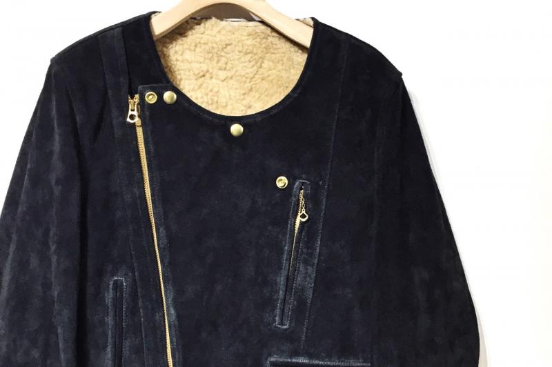 Anachronorm/ʥΡ | SUEDE BOA Riders JacketColor:Black