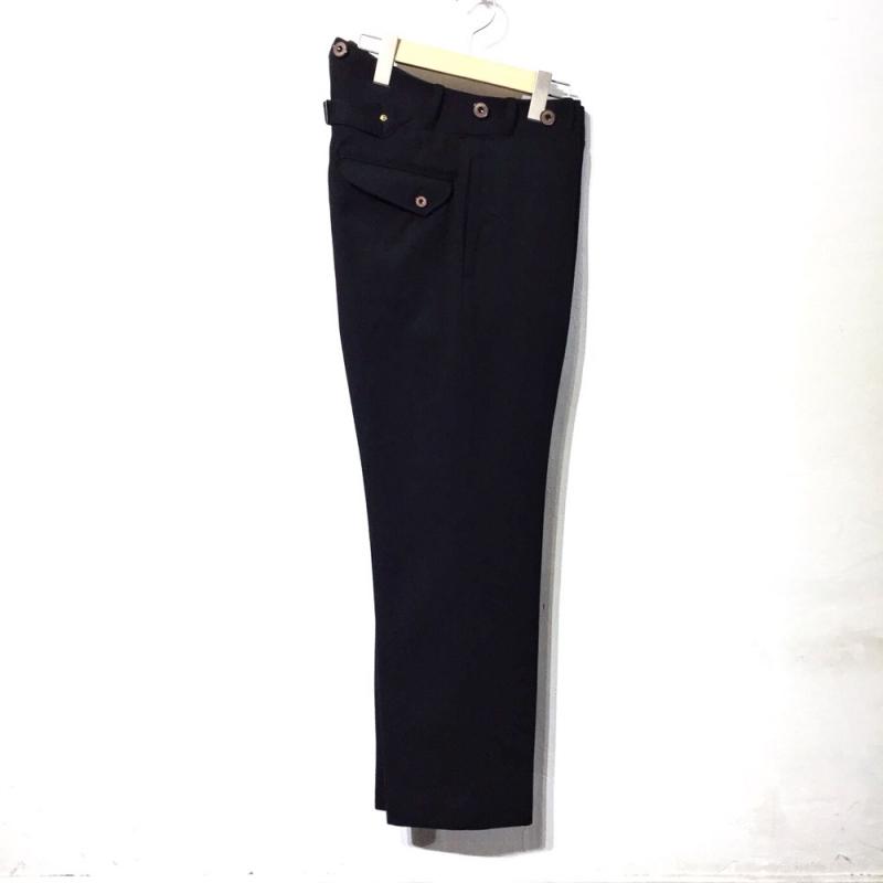 Anachronorm/ʥΡ | BOILED WOOL Wide TrousersColor:Black