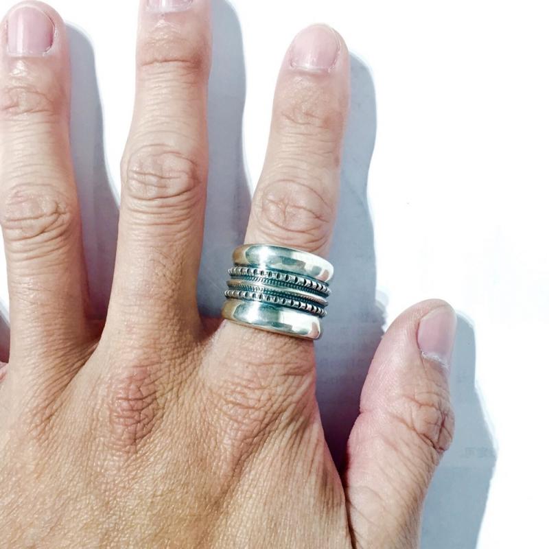 Indian Jewelry/ǥ󥸥奨꡼ | NAVAJO Silver RIngArtist:ϥ꥽󥸥