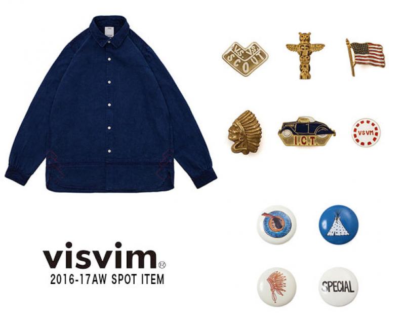 visvim 2016-17AW SPOT ITEM [LONG RIDER SASHIKO SHIRT L/S]¾