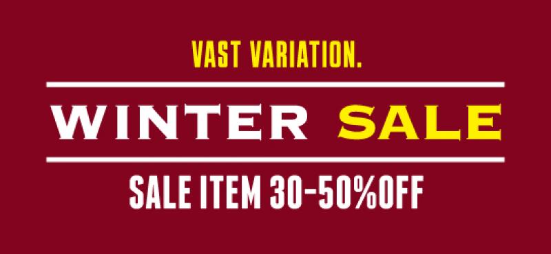 VAST  WINTER SALE START!