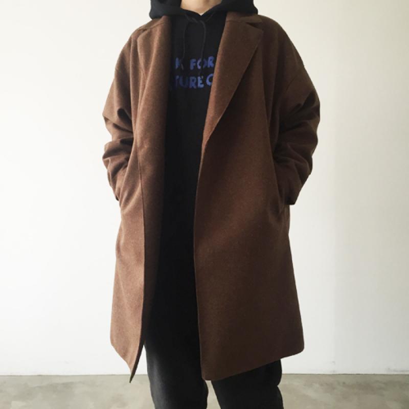 FUTURE PRIMITIVE FP MELTON COAT ȥ󥳡 BROWN