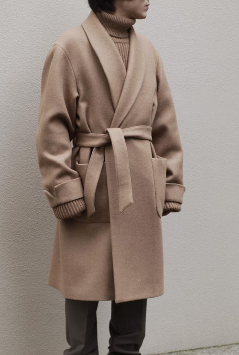 Graphpaper / Camel Mongolian Coat