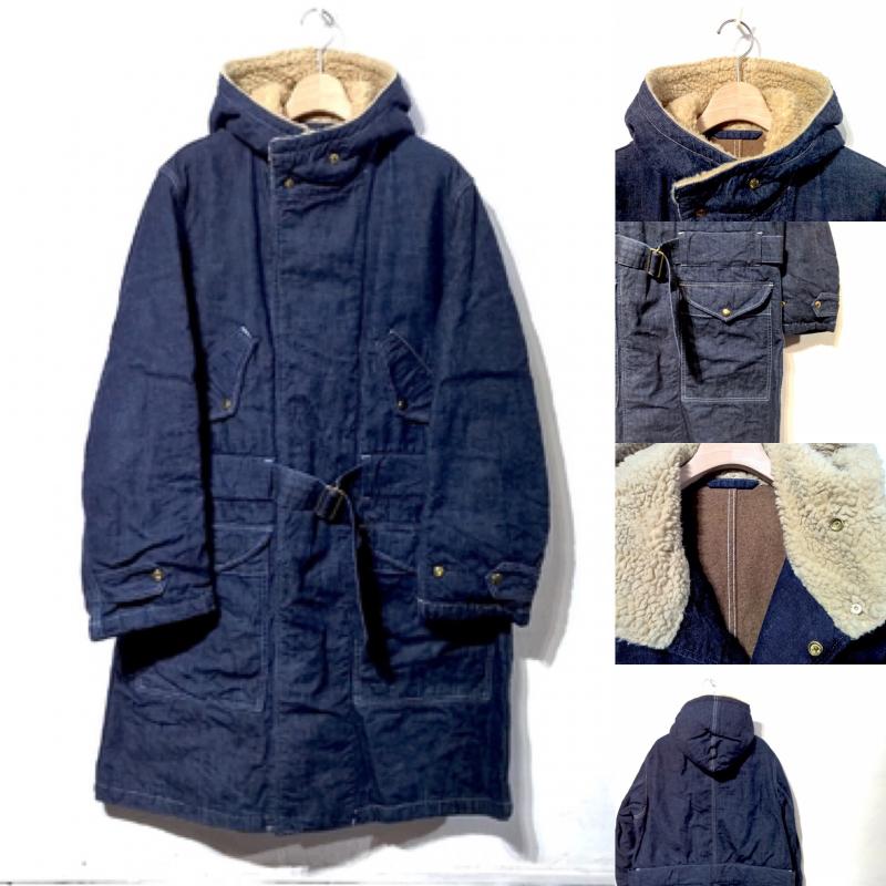 Anachronorm/ʥΡ | DENIM Hooded CoatColor:Indigo