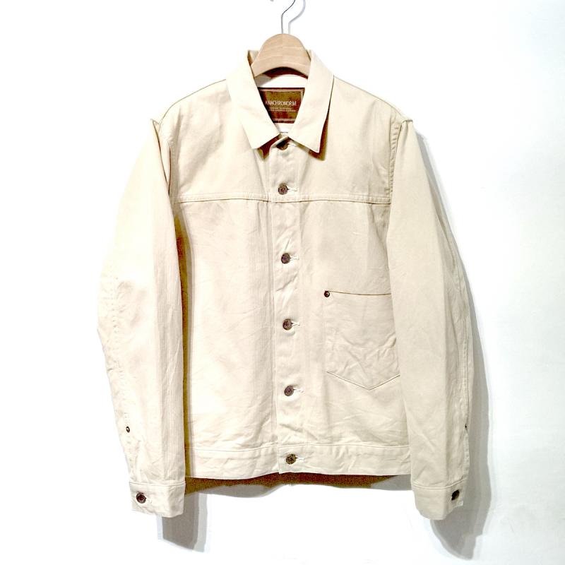 Anachronorm/ʥΡ | COTTON HERRINGBINE JacketColor:Cream
