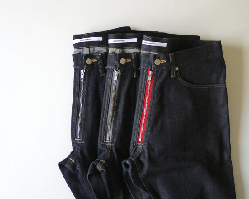 FUTURE PRIMITIVE FP FRONT ZIP DENIM PANTS !