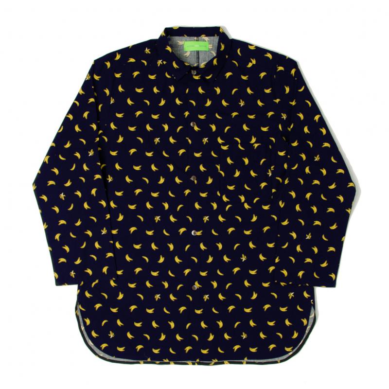 Voo/ | LONG LONG Night ShirtsColor:Navy Banana