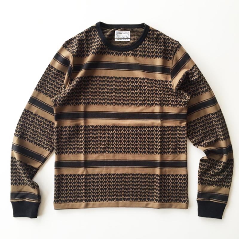 NEXUSVII ֥ͥ SHEMAGH FAT BORDER L/S SHIRT !