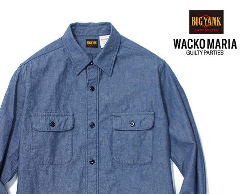 WACKO MARIA / ƥ "50's BIG YANK CHAMBRAY SHIRT"