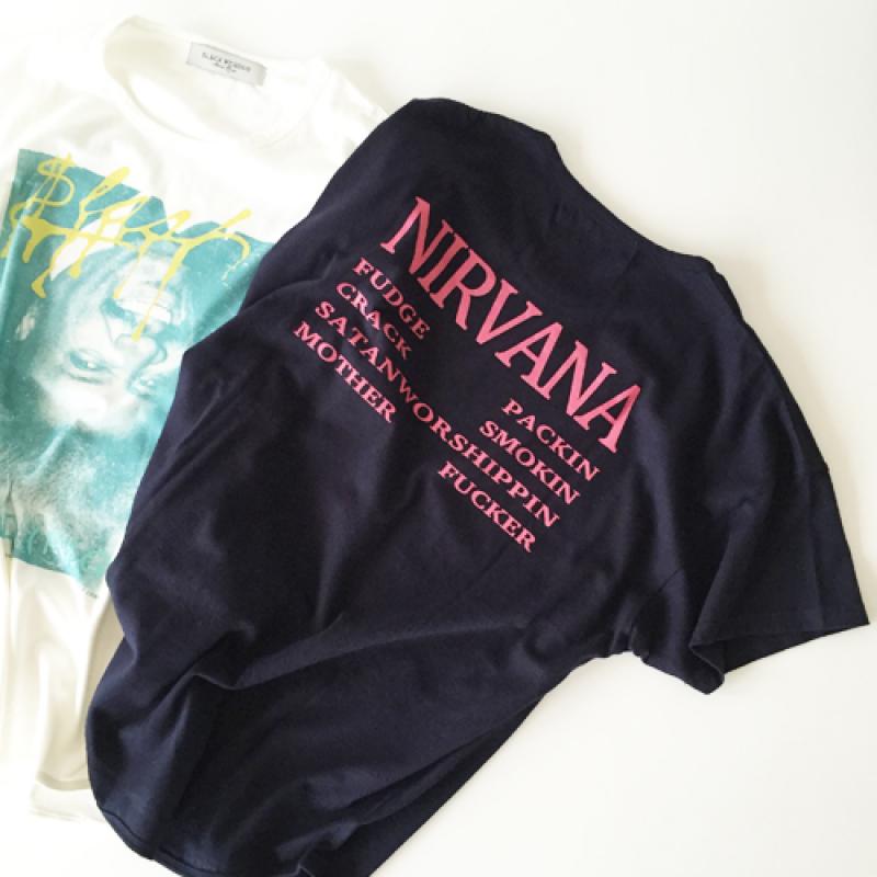 Black Weirdos (֥åɥ) $LASH NIRVANA TEE !