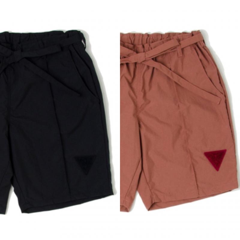 Voo/ | SPORTIVE Belt ShortsColor:BlackRose