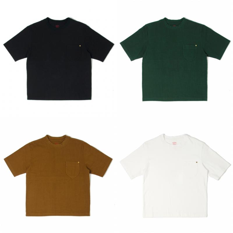 Anachronorm/ʥΡ | HEAVY WEIGHT Pocket S/S TeeColor:BlackF.GreenH.BrownWhite