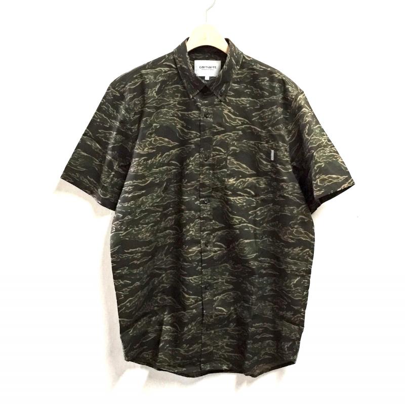Carhartt WIP/ϡWIP | L/S Camo Tiger ShirtColor:Camo Tiger, Laurel