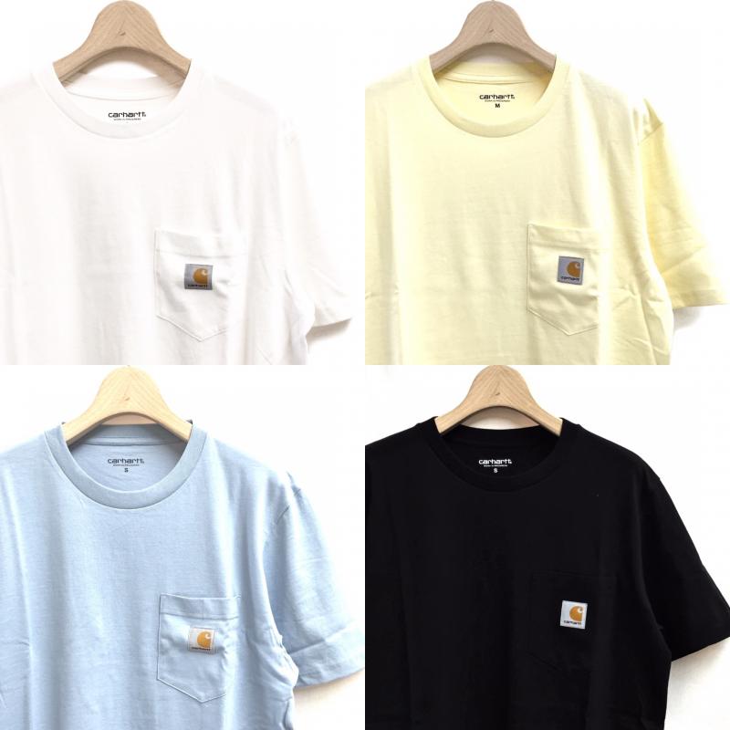 Carhartt WIP/ϡWIP | S/S Pocket T-ShirtColor:WhiteLionGracierBlack