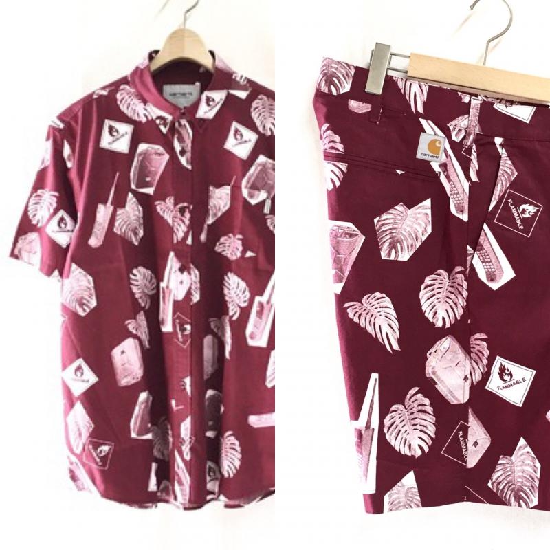åΤץȾµġCarhartt WIP/ϡWIPS/S FLAMMABLE Shirt & Short٤ޤ