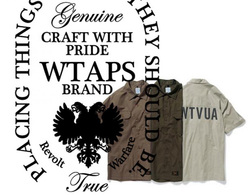WTAPS / ƥ "DECK SS / SHIRT. COTTON. BROAD CLOTH"