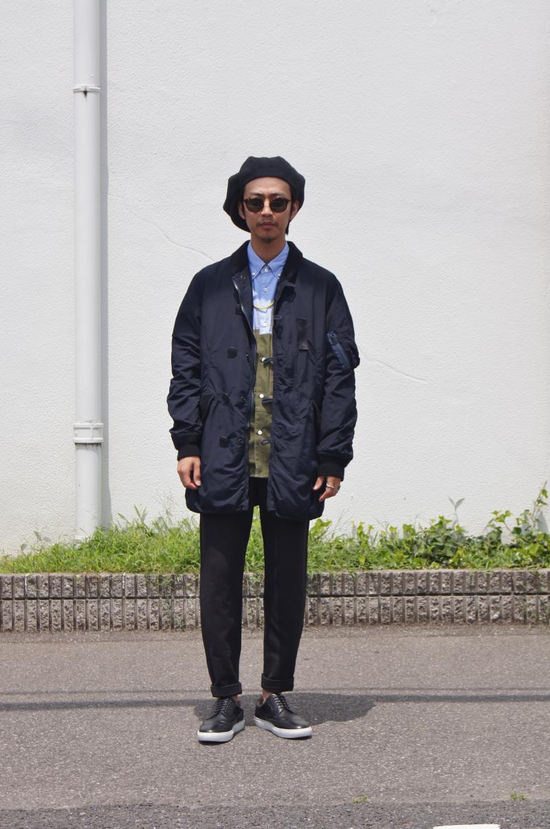 COMME des GARCONS HOMME - 17FW Military Look.