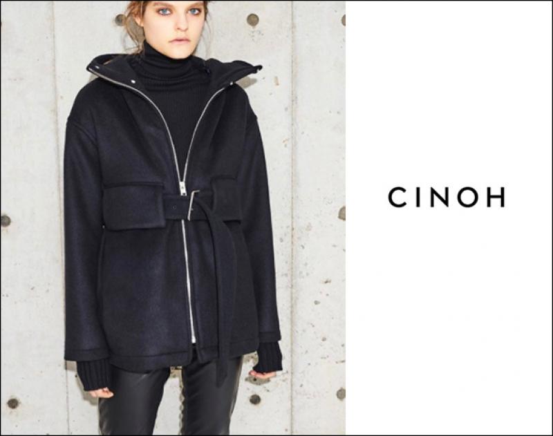 CINOH 2017 PRE FALL COLLECTION START! "WOOL HOODIE COAT"and more