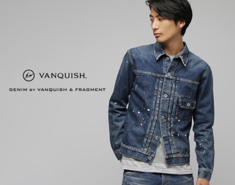 DENIM BY VANQUISH FRAGMENT / 2017AW"Paint denim jacket"and more