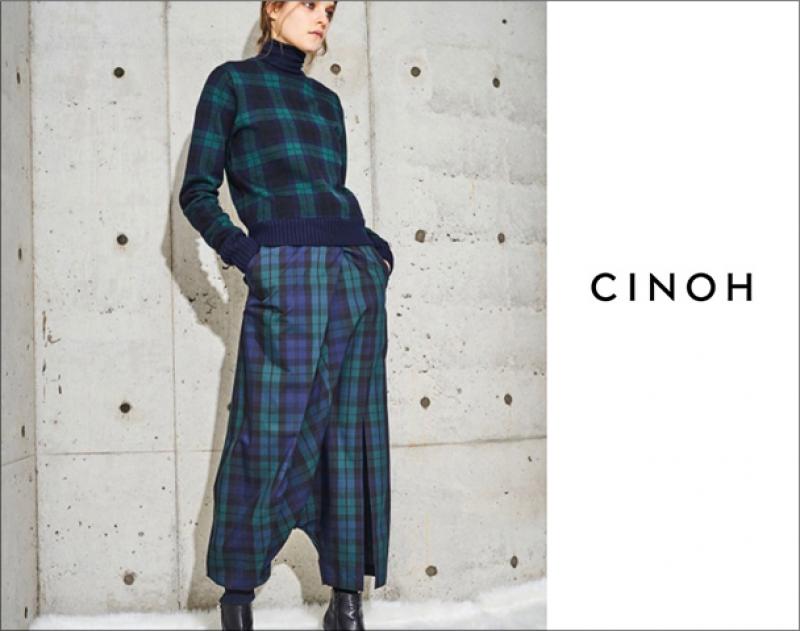 CINOH 2017 PRE FALL COLLECTION "CHECK HAREM PANTS"and more