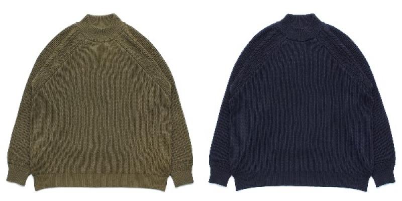 YASHIKI꿷Tasukigake Mock Knit