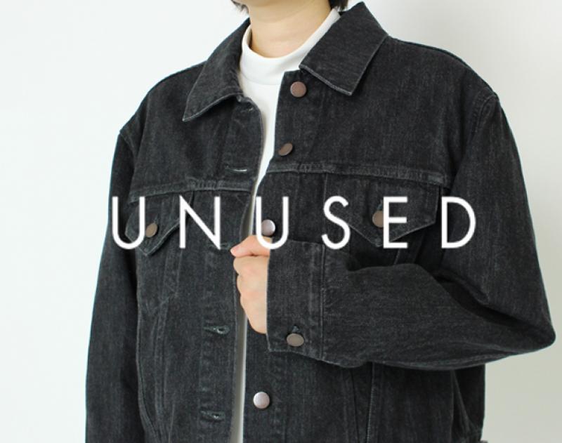 UNUSED / 2017AW"BLACK DENIM JACKET"and more