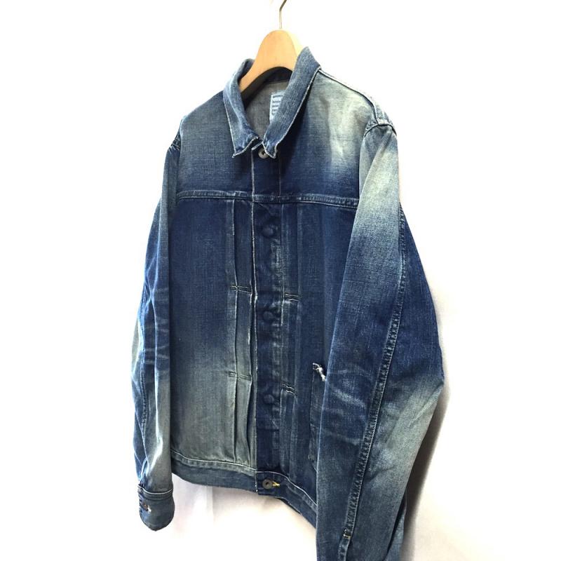 1stפΥǥ˥ॸ㥱åȡH.Unit Store Label/H.˥åȥȥ졼٥롡1st type Indigo Denim Jacket (Real Wash)٤ޤ