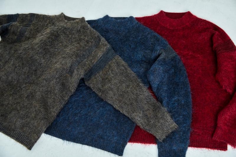 YASHIKI  -NEW ARRIVAL-Utsuroi Mohair Knit