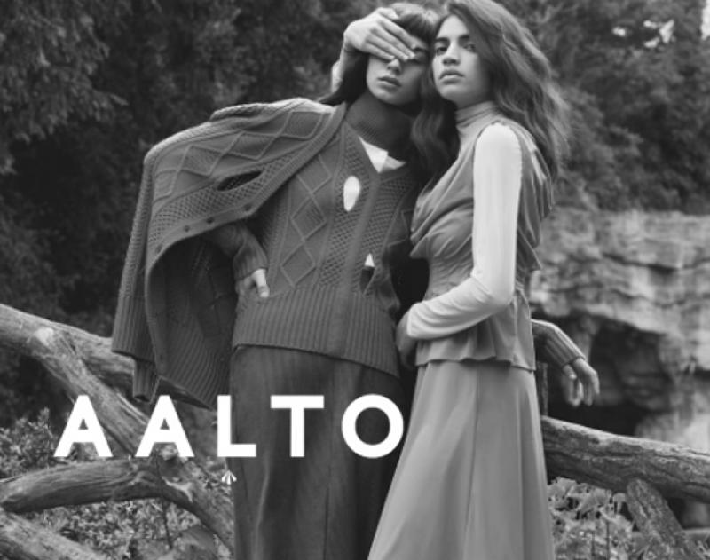 AALTO / 2017AW "CABLE KNIT WITH HOLES"and more