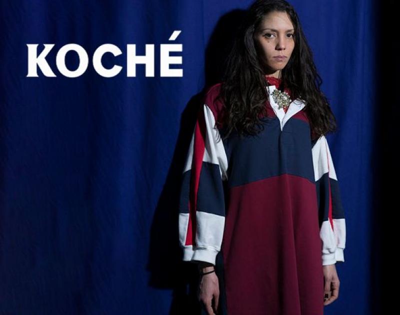 KOCHE 2017FW / "RED AND BLUE POLO DRESS"and more