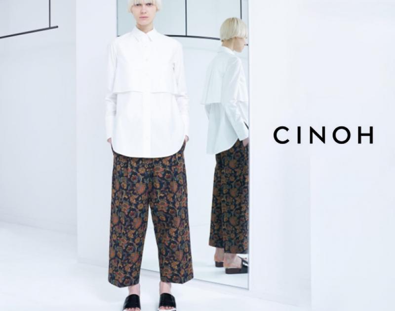 CINOH 2017AW/"GOBELIN TUCKED WIDE PANTS"and more