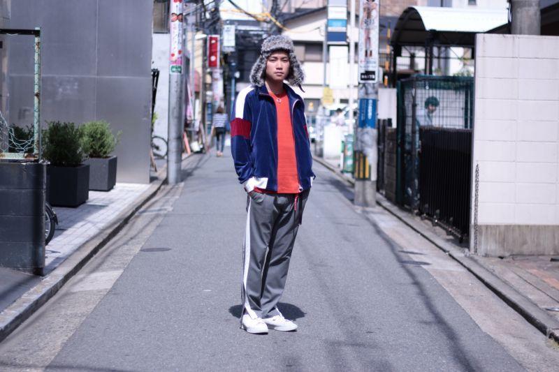 WYATT(磻å) 60/- VEROA HIGH NECK ZIP BLOUSON WY-9028!