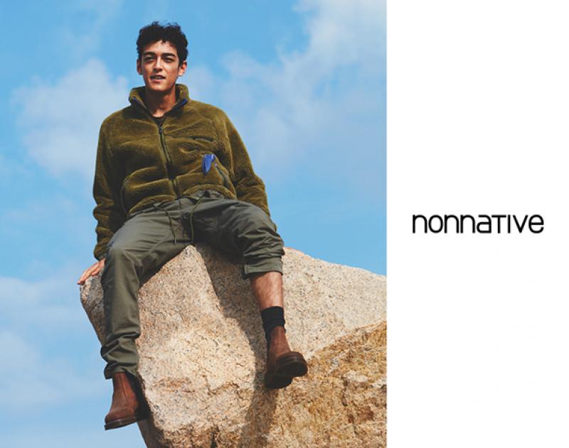nonnative / ƥ "EXPLORER PUFF VEST POLY TAFFETA DICROS® dew"