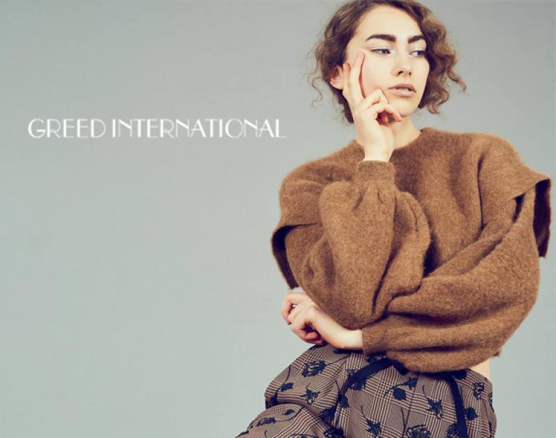GREED INTERNATIONAL / 2017AW "BRUSHED ALPACA KNIT Long Top"and more