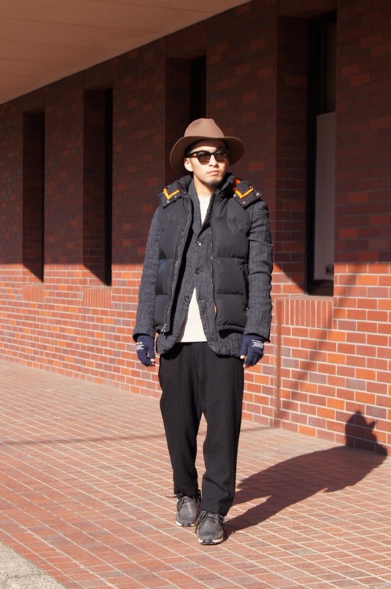 COMME des GARCONS JUNYA WATNABE MAN  HOMME Layered Look.
