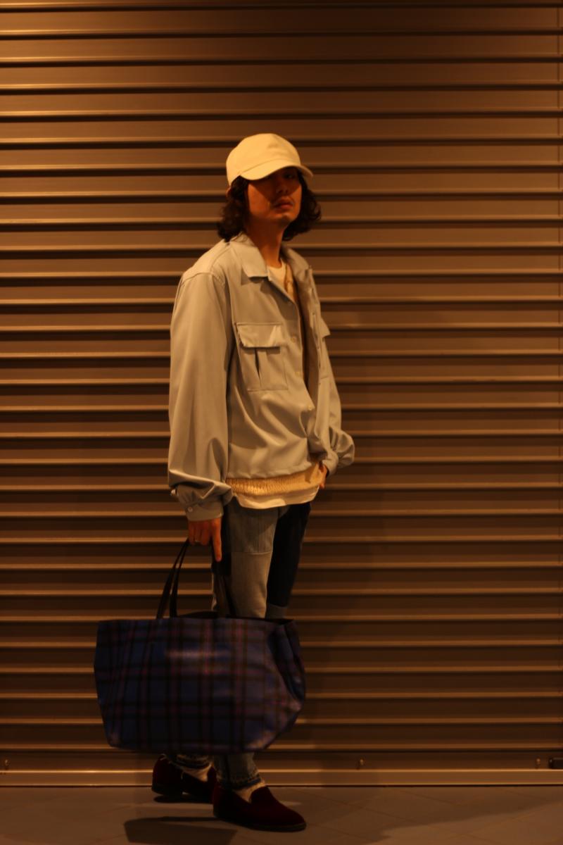 A STORE ROBOT  G3O  FABRICK TOTE BAG ASR-0005 (BLUE)!