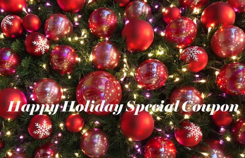 Happy Holidays Special Coupon