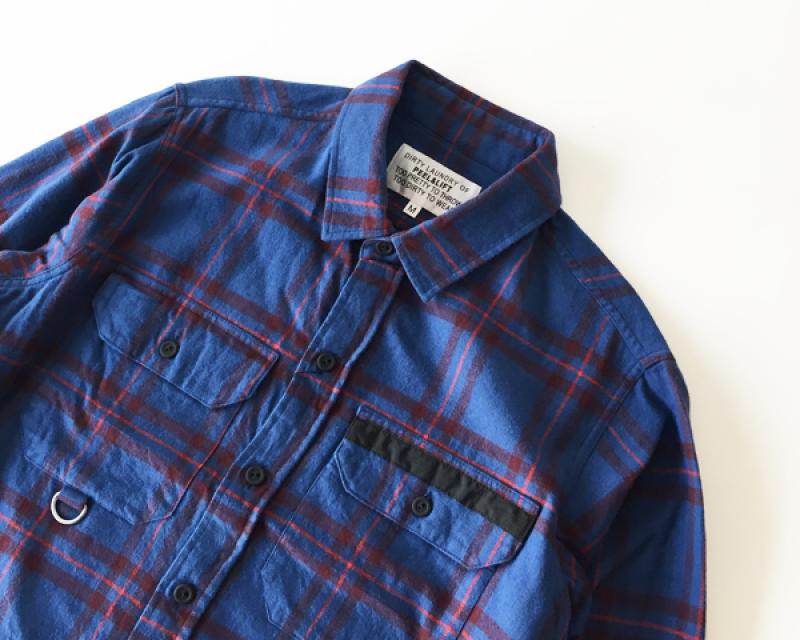 PEEL&LIFT TARTAN FLANNEL WORK SHIRT ȯ!