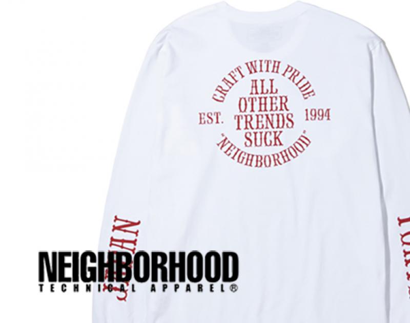 NEIGHBOR HOOD / ƥ "CSUCKER / C-TEE . LS"