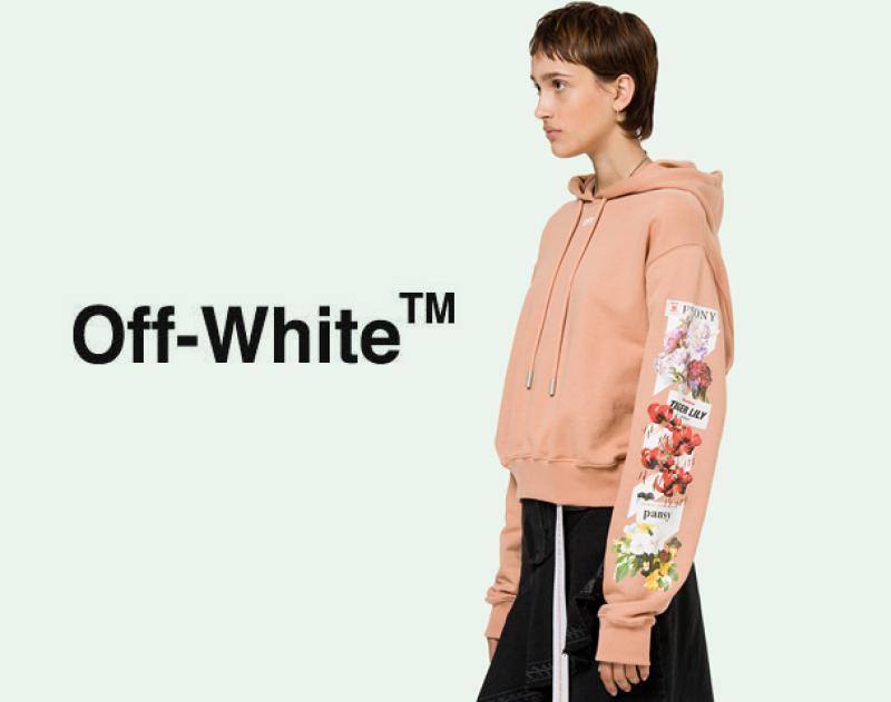 Off-White / ƥ"FLOWER SHOP HOODIEand more