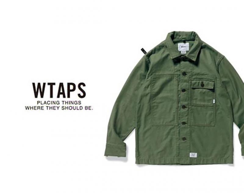 WTAPS / ƥ "HBT LS / SHIRT. COTTON. SATIN"