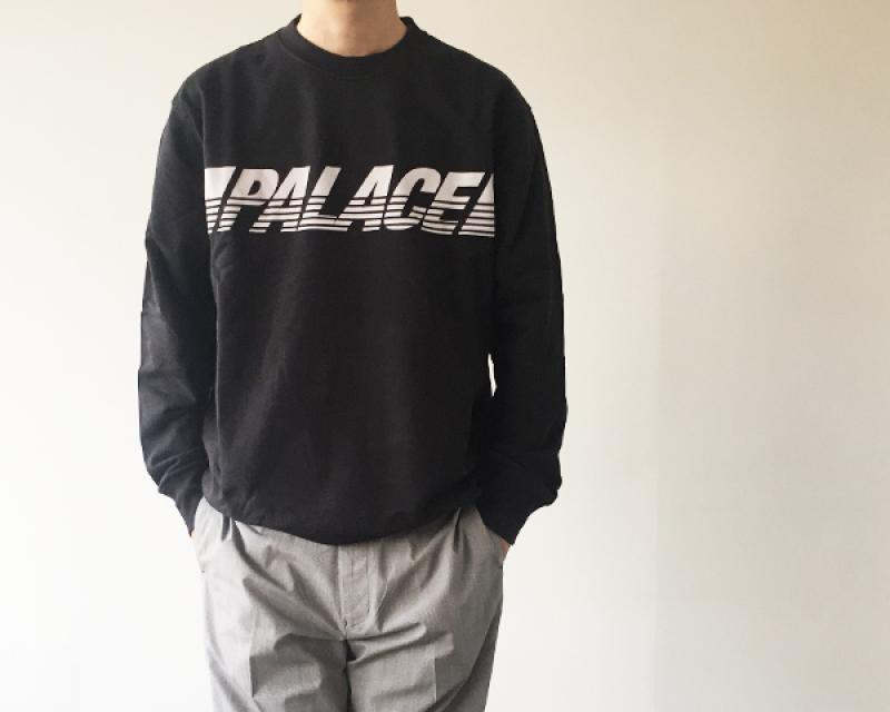 PALACE SKATEBOARDS LINE CREW SWEAT 